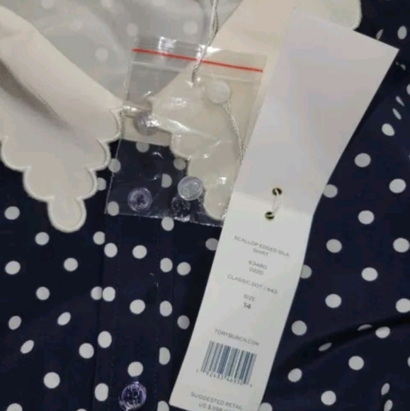 Tory burch Polka Dot Blouse seen on tina fey in mean girls  Dutchess Kate Silk - Picture 9 of 12